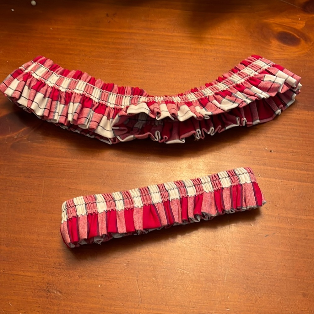 Longaberger Red, White and Blue Basket Garters